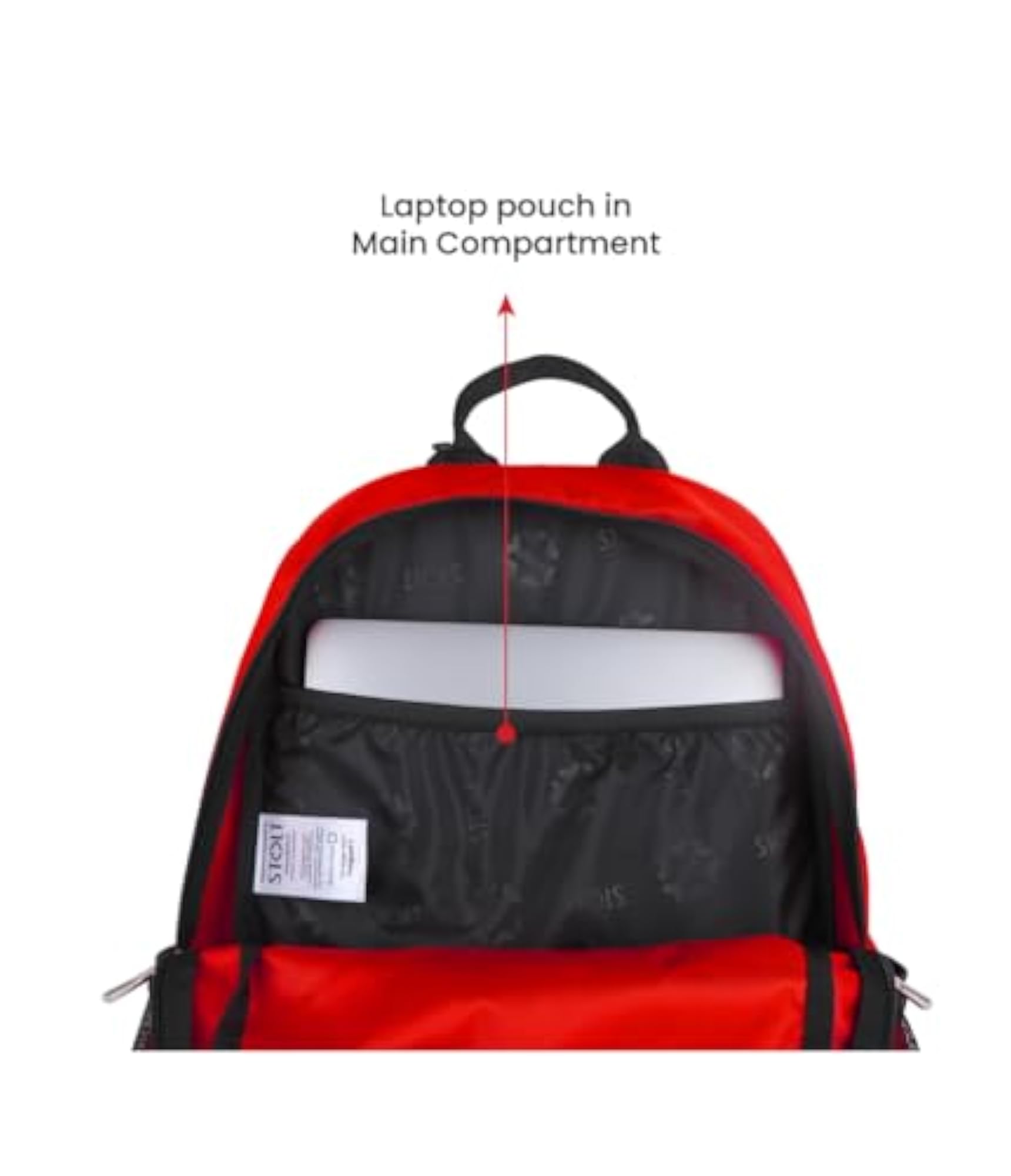 BOLT Casual Backpack with Padded Laptop Sleeve
